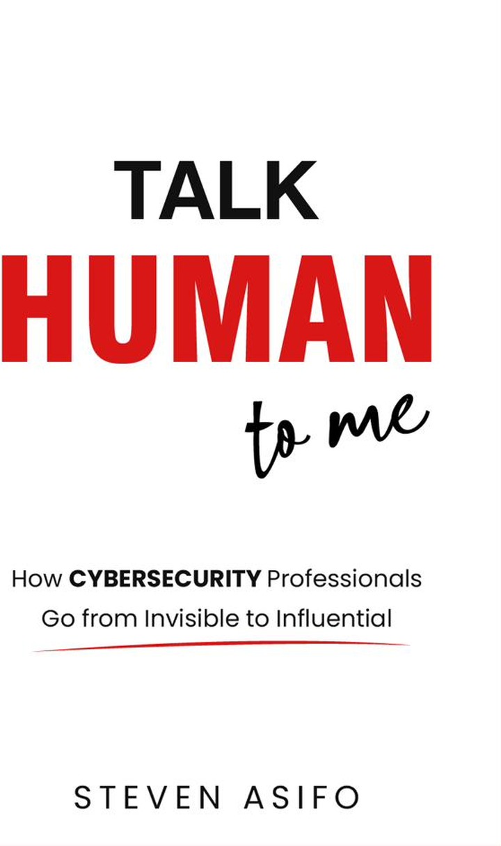 Talk Human to Me book cover by Steven Asifo